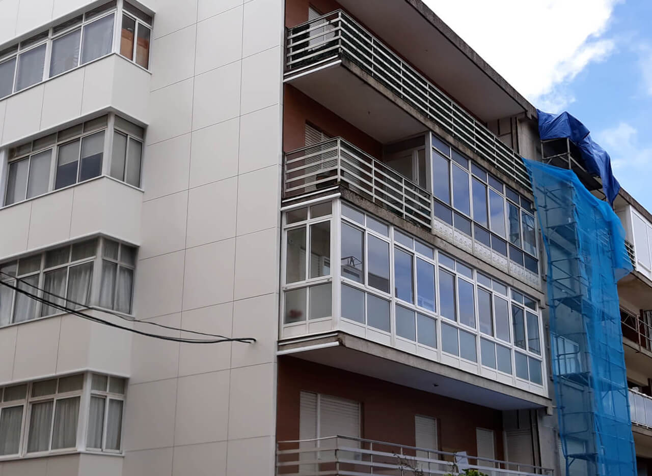 Rehabilitación de fachadas en Vigo