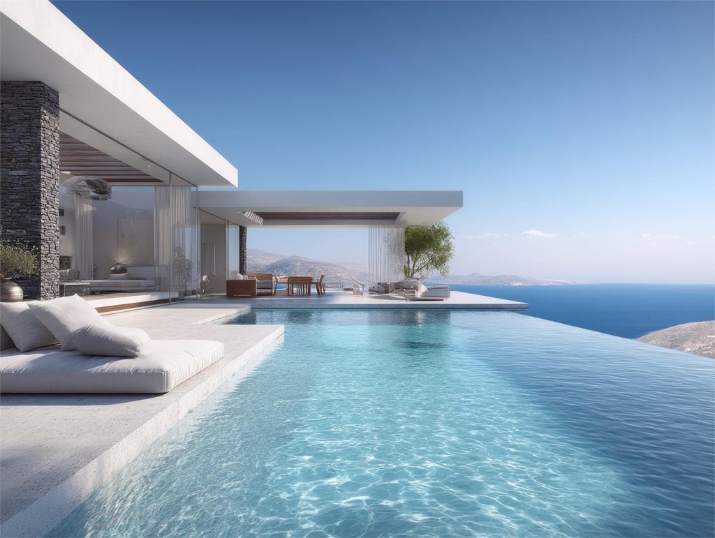 ¿Puedo construir una vivienda con la piscina en el tejado?